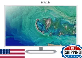 B07ygy3rln Acer Ez321q Wi 31.5 Inch Full Hd 1920x1080 Ips Monitor - Hdmi/vga White