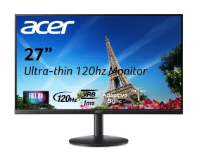 B0d9ht57lk Acer Sb273 G0bi 27 Inch Ips Full Hd Gaming Monitor 120hz 1ms Freesync Zero-frame