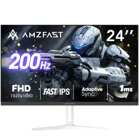 B0fcxz3ptj Amzfast 24 Inch 200hz 1ms Fhd 1080p Fast Ips Gaming Monitor 110% Srgb Hdr