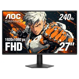 Aoc B0fy4bt6rt 27g51z 27 Inch Gaming Monitor Fhd 1920x1080 240hz Native 260hz Overclock