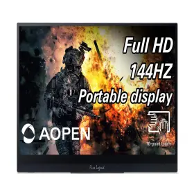 Aopen B08y5x731d By Acer Portable Monitor 16pg7 Quart Pbmiuuzx 15.6-inch Full Hd 1920 X 1080