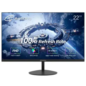 Arcticpro B0ddp95j7t 22 Inch 100hz Full Hd 1920x1080p Monitor 105% Srgb Hdmi Vga