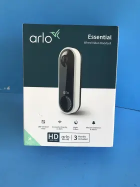Avd1001w100nas Arlo Must See New Sealed Video Doorbell