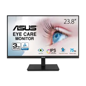 Asus B09f9wvyty 23.8 Inch 1080p Ips 75hz Full Hd Monitor Hdmi Dp Vga Usb Vesa Adjustable