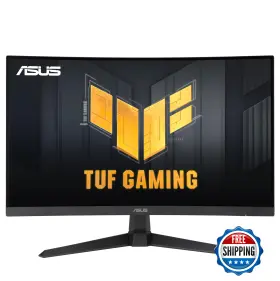 Asus B0cv2h4179 Tuf Gaming 27 Inch 1080p Curved Monitor Vg27vq3b 180hz 1ms Freesync Elmb