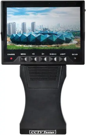Bbtee 705353220678 4.3 Inch Tft Lcd Handheld Cctv Camera Tester With Rj45 Cable Monitor And 12v Output