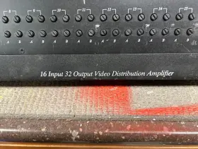 Vid-1632dc Cctv Wiring Solutions 16 Input 32 Output Video Distribtion Amplifier #3