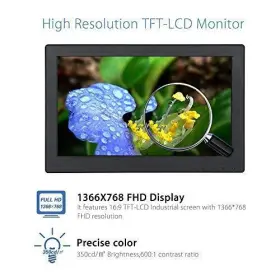 Eyj0130zb China Oem 12 Inch 16 9 Mini Tft Lcd Hdmi Hd Monitor Screen 1366x768 Resolution With #3