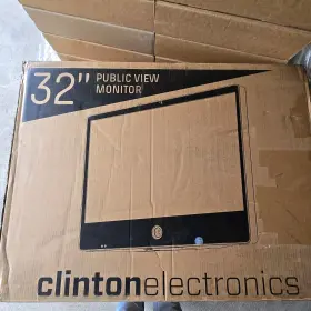 Ce-m32-hd-b Clinton 32 Ex-sdi Auto Focus Public View Monitor New Sealed