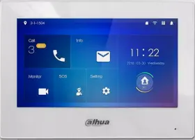 Vth2621gw-p Dahua / Vth2621g-p 802.3af Poe 7inch Touch Indoor Monitor Doorbell #3