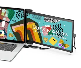 Duex B0c825hrsy 2025 Mobile Pixels Max Ds 14.1 Inch Fhd Portable Monitor Usb-c/hdmi 1080p