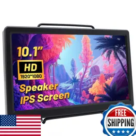 Elecrow B076gzvcp2 10.1 Inch Portable Monitor - Ips Capacitive Hd Vga