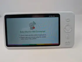 T8321-m Eufy Video Baby Monitor 720p Model White Lcd Screen Anker Security Audio
