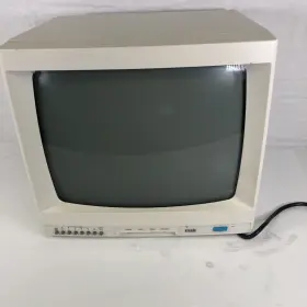Es-12 Exxis Vintage Model Security Video Monitor Tv - Excellent Condition