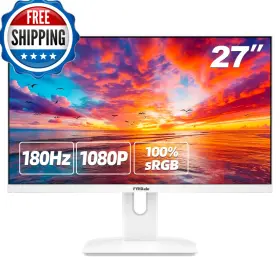 Fyhxele B0gdzsn9cm 27 White Monitor Fhd 1920x1080p 180hz 100 Srg Computer Monitorsips