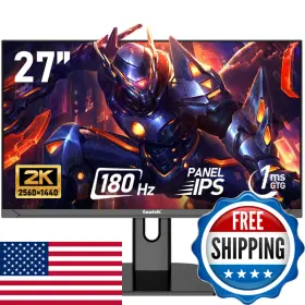 Gawfolk B0g2lsdf44 27 Inch 2k Qhd25601440 Pc Screen 180hz Gaming Monitor 1ms Without Bezel