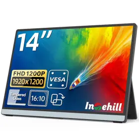 Intehill B0flc35yhm 14 Portable Monitor 1200p Self-standing Screen Full Laminated