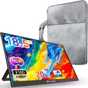 Iproda B0f89zxvcm 18.5 Portable Monitor 120hz Fhd 1080p Usb-c Hdmi Laptop Screen Extender