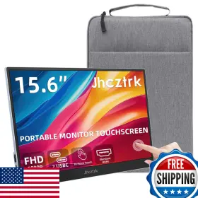 Jhcztrk B0dp8h3xpq 15.6 Inch Touchscreen Portable Monitor Fhd 1080p Ips Usb-c Ultra Slim