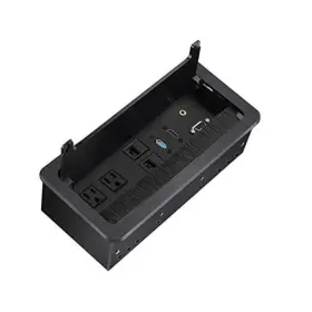 Jc-02-3.0 Jiangce Table Power Multimedia Connectivity Box For Conference Study Room With Usb 3.0