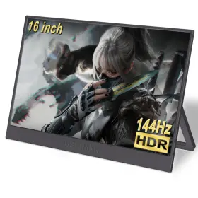 Justthink B0fqcbvg9g 16 Inch 144hz Portable Gaming Monitor Fhd 1200p Ips Laptop Second