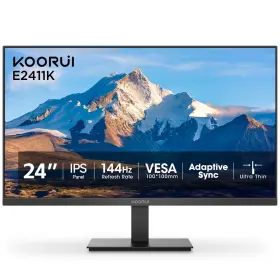 Koorui B09g6tx7l5 24 Inch 1080p 144hz Ips Gaming Monitor Hdmi Vga Adaptive Sync Vesa Eye Care T