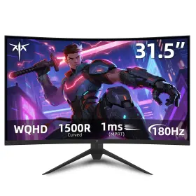Ktc B0chrcx78f 32 Inch Curved Gaming Monitor 180hz 1ms 2k 1440p 1500r Freesync