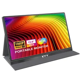 B088tlqr3k Kyy 15.6 Inch 1080p Usb-c Hdmi Portable Gaming Monitor Ips Display With Smart Cover Spe