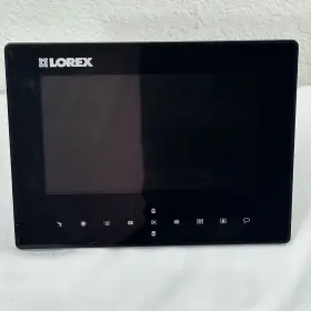 Lw2731 Lorex Wireless 7 Inch Lcd Security Monitor With Power Supply Powers On Untested