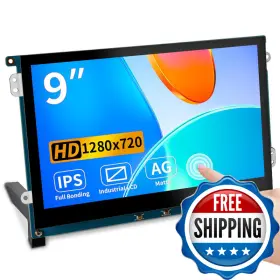 Magedok B0c2zjy8kr 9 Inch Touch Screen Display For Raspberry Pi1280 X 720/