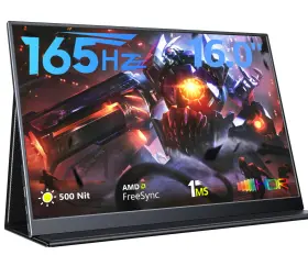B0ccy4yb4p Magicraven 165hz Portable Gaming Monitor 16 Inch 1920x1200 500 Nits Laptop