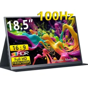 Magicraven B0crl62tqn 18.5 Inch Portable Display 1080p 100hz Ips Laptop Monitor Large