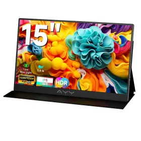 Memzuoix B0fdpnj6j6 15inch Portable Monitor Fhd 1080p 100 Srgb Hdr Ips Usb-c Hdmi For