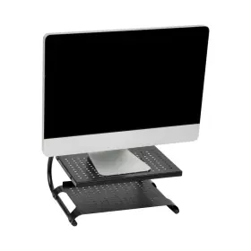 Mind Reader B07dlm5862 Monitor Stand Ventilated Laptop Riser Desktop Organizer Storage