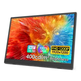 B0czdst99n Mnn 14 Inch Portable Monitor 1920x1200 Fhd Usb-c Hdmi Ips Hdr Speakers Slim