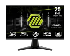 Msi B0dyqdqtn3 Mag 255f E20 25-inch 1920 X 1080 Fhd Gaming Monitor 200hz Adaptive Sync