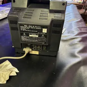 Pm-1271a Nec Monitor Bnc And Vtr Inputs With Rca Audio Jacks - Works Great #3