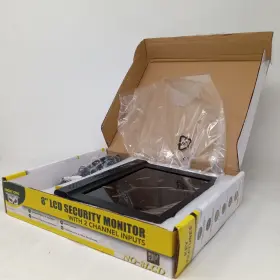 Night Owl No-8lcd New Open Box 2 Channel Input Color Lcd Security Monitor