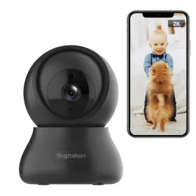 640jd3f No Security Camera 2k 360 Pan Tilt Baby Monitor Pet 2.4ghz Wi-fi