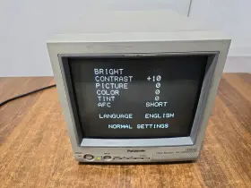 Wv-cm1020 Panasonic Tested Working Cctv Monitor Color Av Compact 9 Inch Crt #2 Wv-cm1020 Panasonic Tested Working Cctv Monitor Color Av Compact 9 Inch Crt #2
