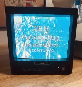 Pmc09a Pelco 9 Inch High Resolution Color Monitor - Tested And Working
