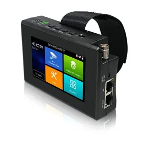Pomiacam 664271743211 Ip Cctv Tester 5 In 1 Support Upt To 4k Camera And 720p/1080p/3mp/4mp/5 Megapix