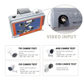 Pomiacam 689741071533 Cctv Camera Tester Monitor Iv5 5inch 8mp Ahd Tvi Cvi Cvbs Portable Testing #2 Pomiacam 689741071533 Cctv Camera Tester Monitor Iv5 5inch 8mp Ahd Tvi Cvi Cvbs Portable Testing #2