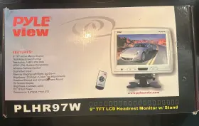 Plhr97w Pyle 9 Inch Monitor Shroud And Universal Mount Wireless Remote