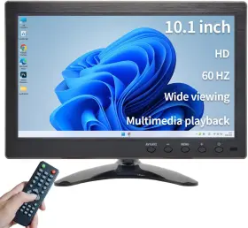 Qc101a Qcvoruno 10.1 Inch Security Monitor And Displays 1024 600 Resolution Hd/bnc/av/vga/usb