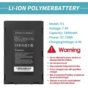 Ipc-7000 Rsrteng 272870102609 I71 Battery Compatible With Ipc-7600 Plus And Series Ipc Tester #3