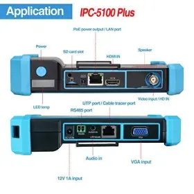 Ipc-5100 Rsrteng 764560181899 Ip Camera Tester Plus 8mp Ahd Cvi Tvi Cvbs Test 4k H #2