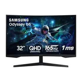 B0crgjc5zd Samsung 32 Inch Odyssey G55c Qhd 1000r Curved Gaming Monitor 1ms Hdr10 165hz