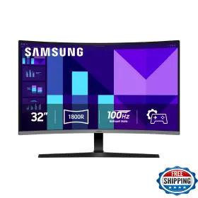 Samsung B0ftt4vh34 32 Inch S3 S39gd Fhd 100hz Curved Monitor Hdmi Speakers Ls32d39dganxza