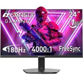 B0d97hdvt3 Sansui 24 Inch 200hz 1ms 1080p Gaming Monitor Freesync Hdr Hdmi Dp Vesa